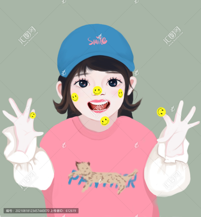 卡通女孩