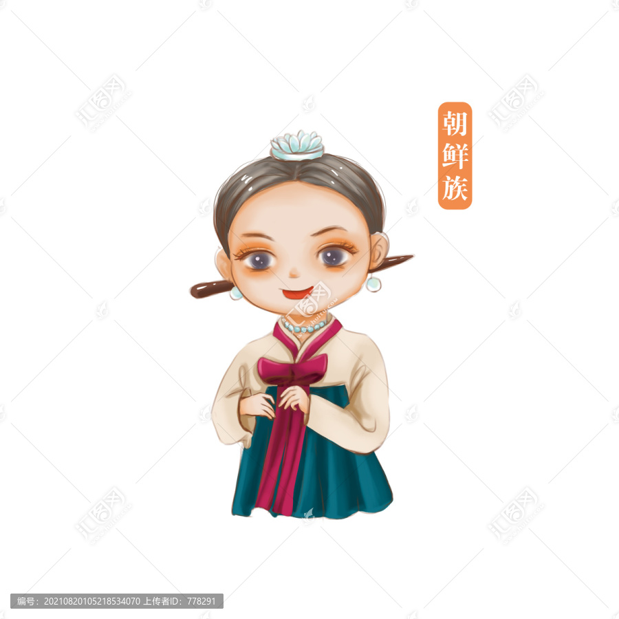 56個(gè)民族朝鮮族