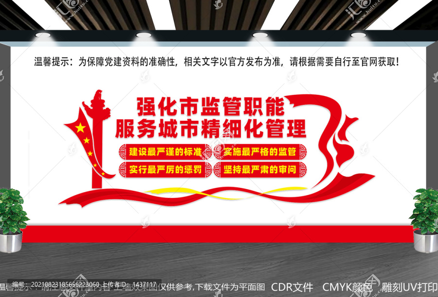 市場監(jiān)管文化墻