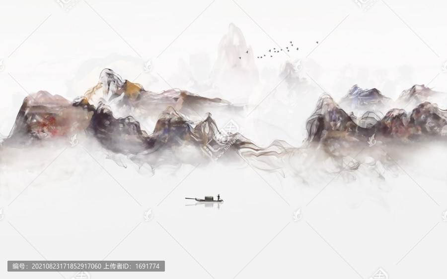 新中式山水