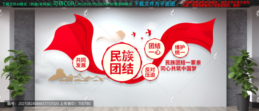 民族團(tuán)結(jié)文化墻