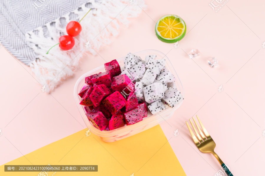 火龍果水果撈
