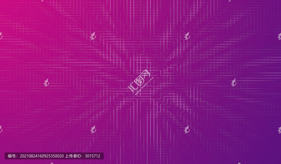 粉色線條海報