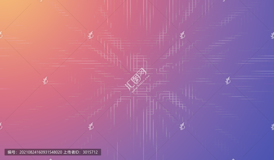 粉色線條海報