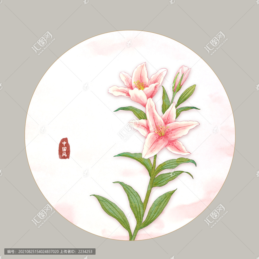 百合花