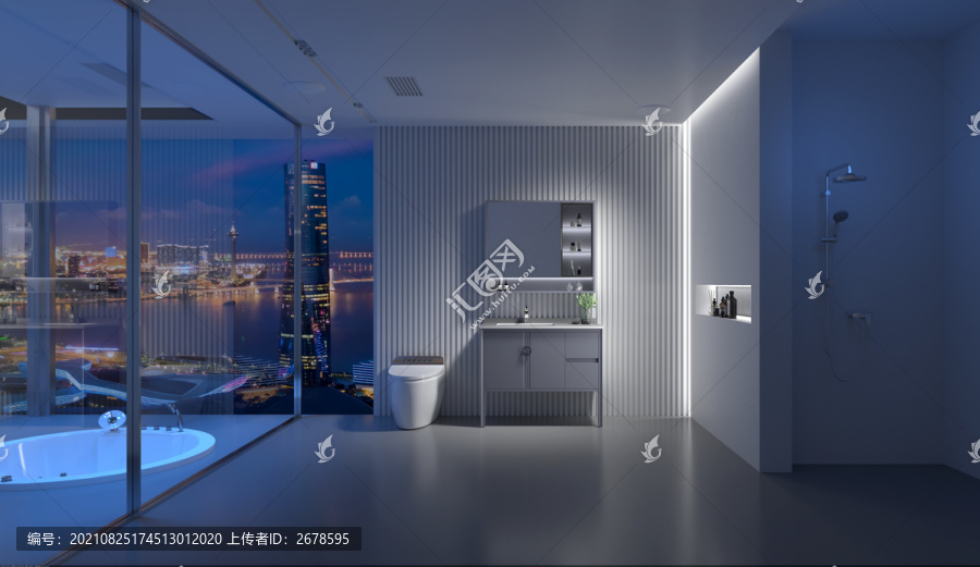 浴室柜背景