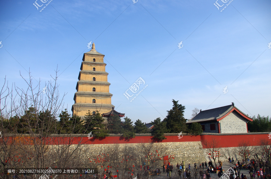 陕西西安大雁塔大慈恩寺