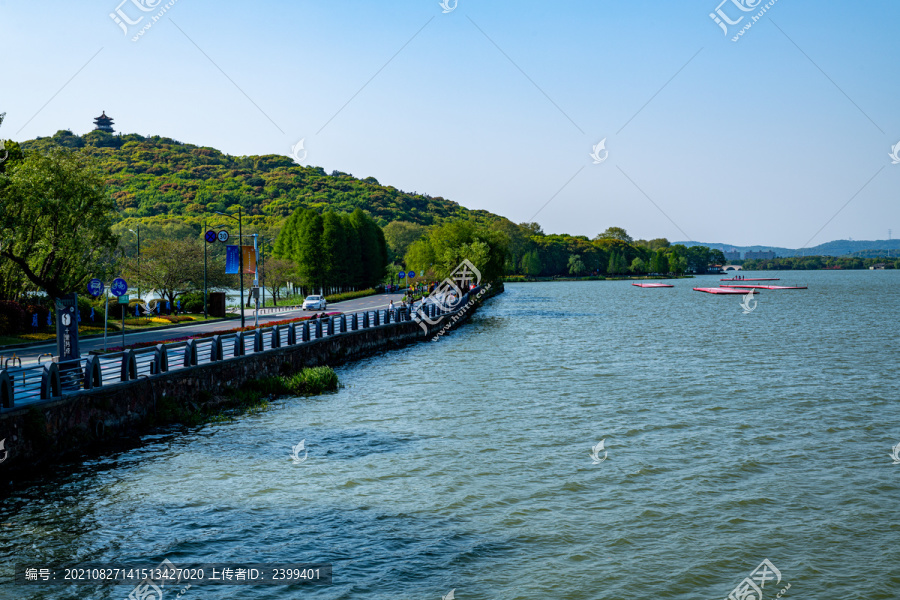 江苏无锡太湖蠡湖鼋头渚风景区