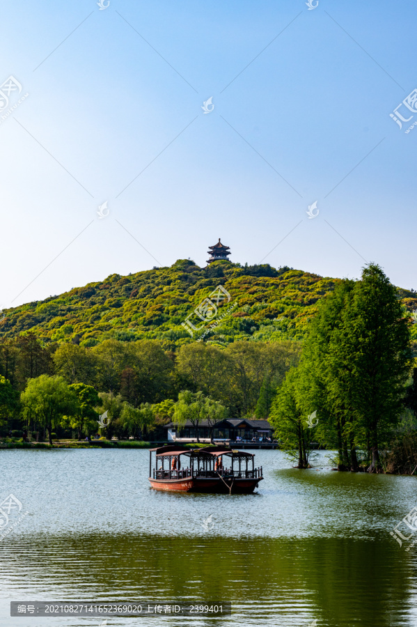 江苏无锡太湖蠡湖鼋头渚风景区