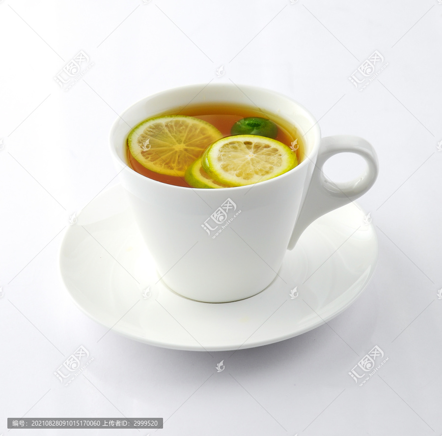 金桔青柠柚子绿茶