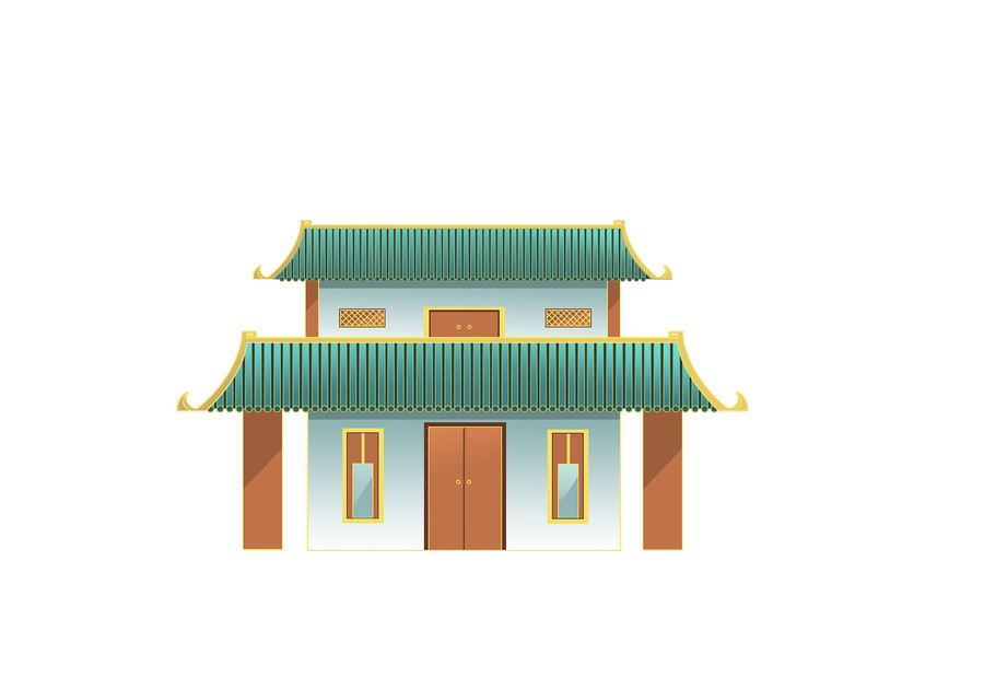 國潮古建筑