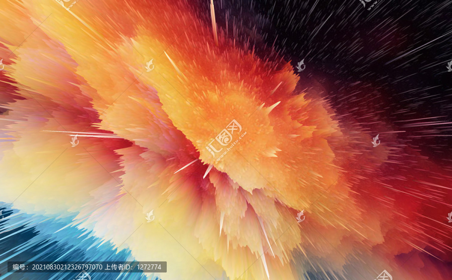爆炸星空