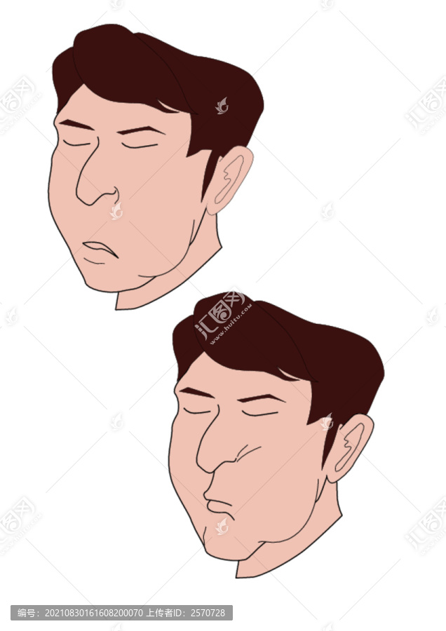 卡通吃東西