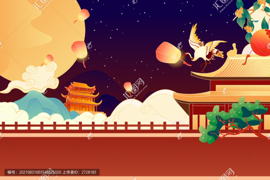 中國風(fēng)中秋節(jié)