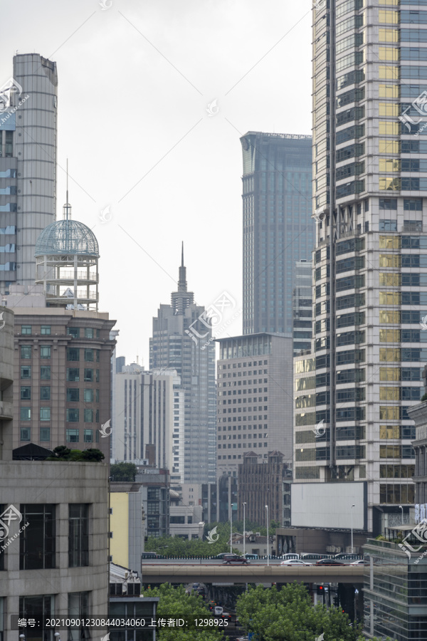上海高楼大厦城市景观