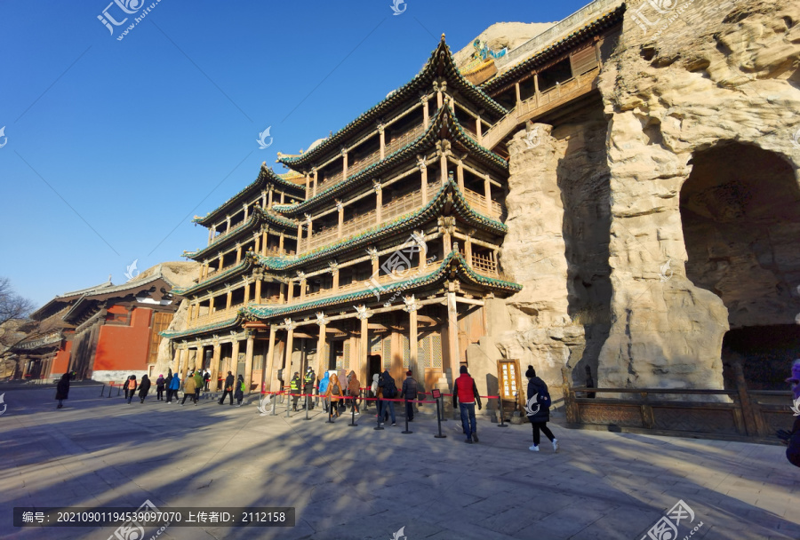 山西云岗石窟景区