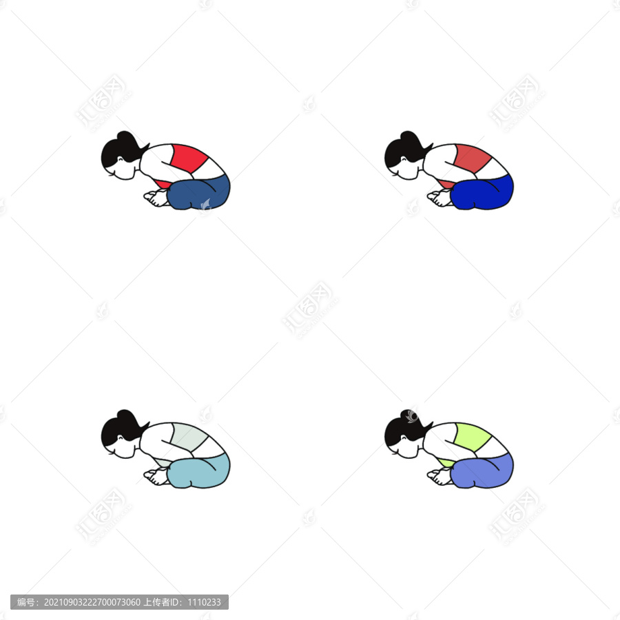 瑜伽束角式