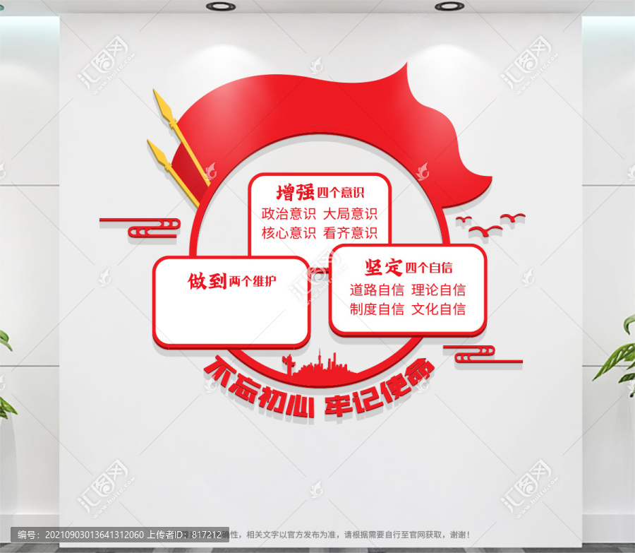 四個意識四個自信兩個維護