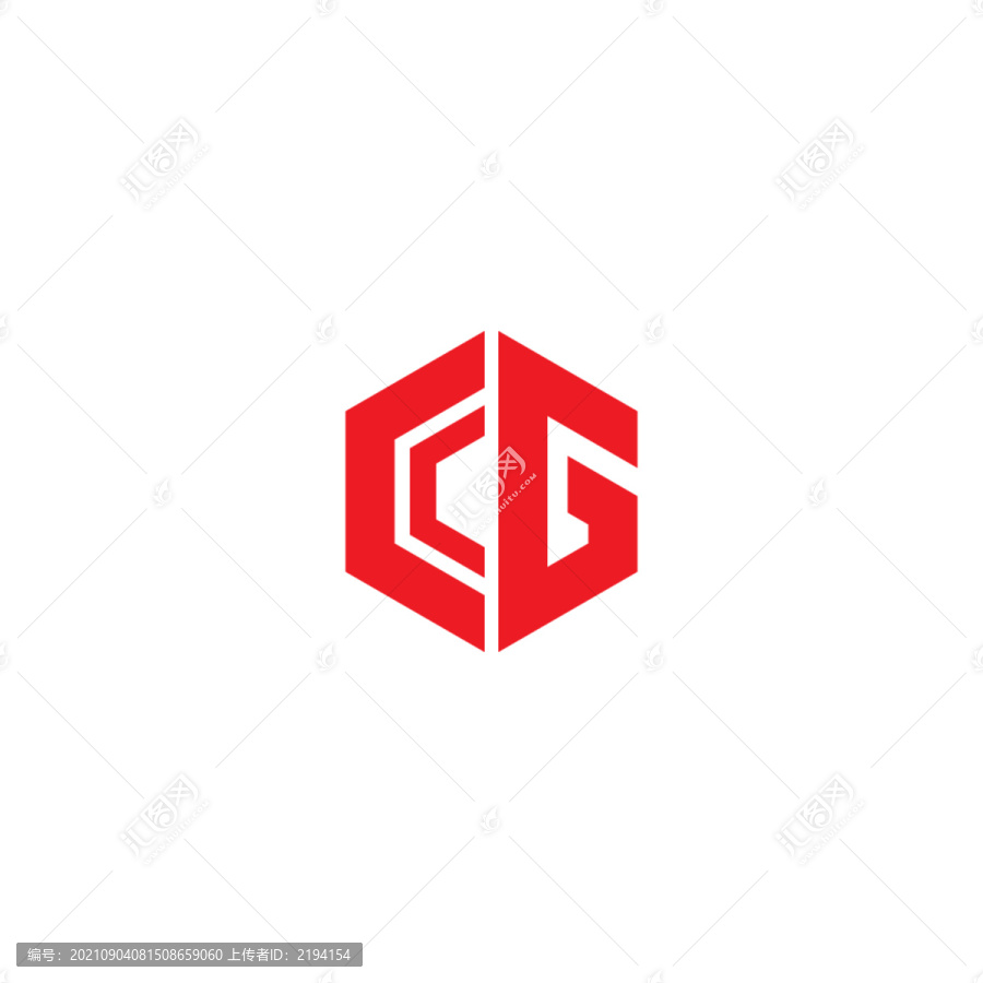 CG字母LOGO標(biāo)志
