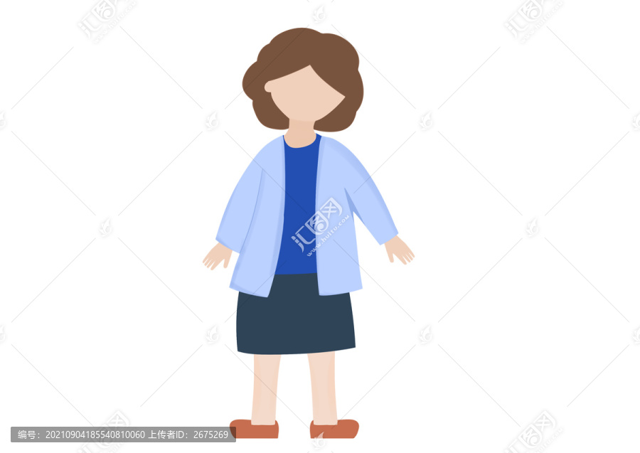 站立的女性
