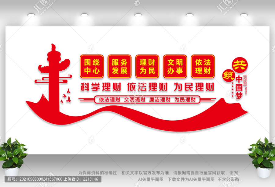 財政形象墻
