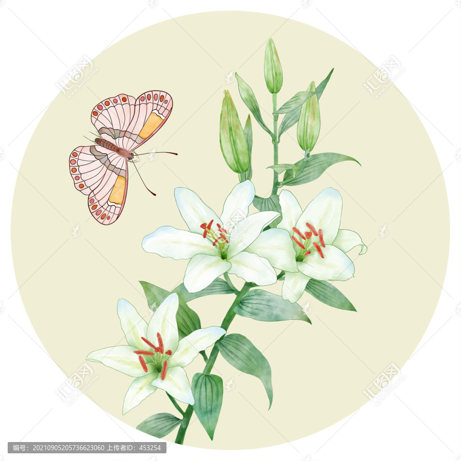 百合花