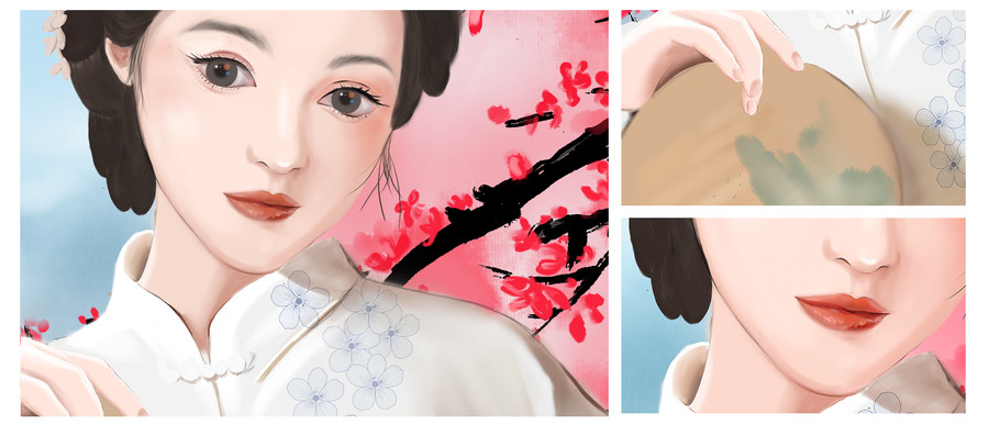 旗袍美女