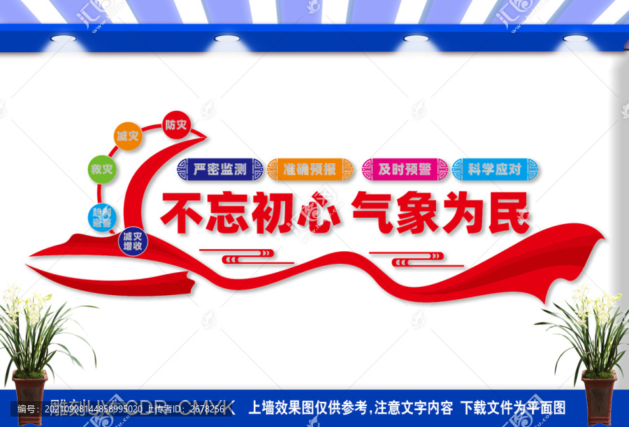 氣象為民文化墻