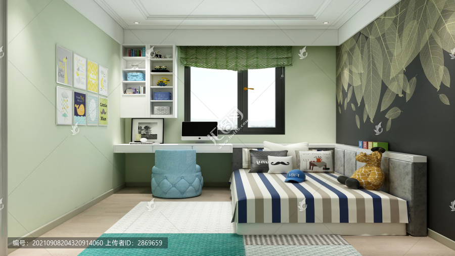 现代卧室装饰装修设计效果图