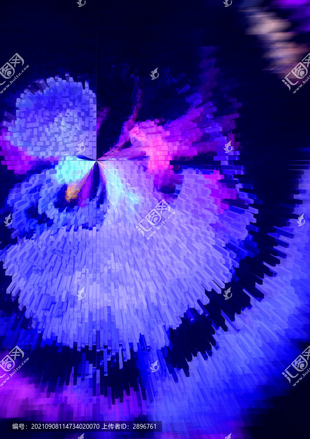 紫色肌理