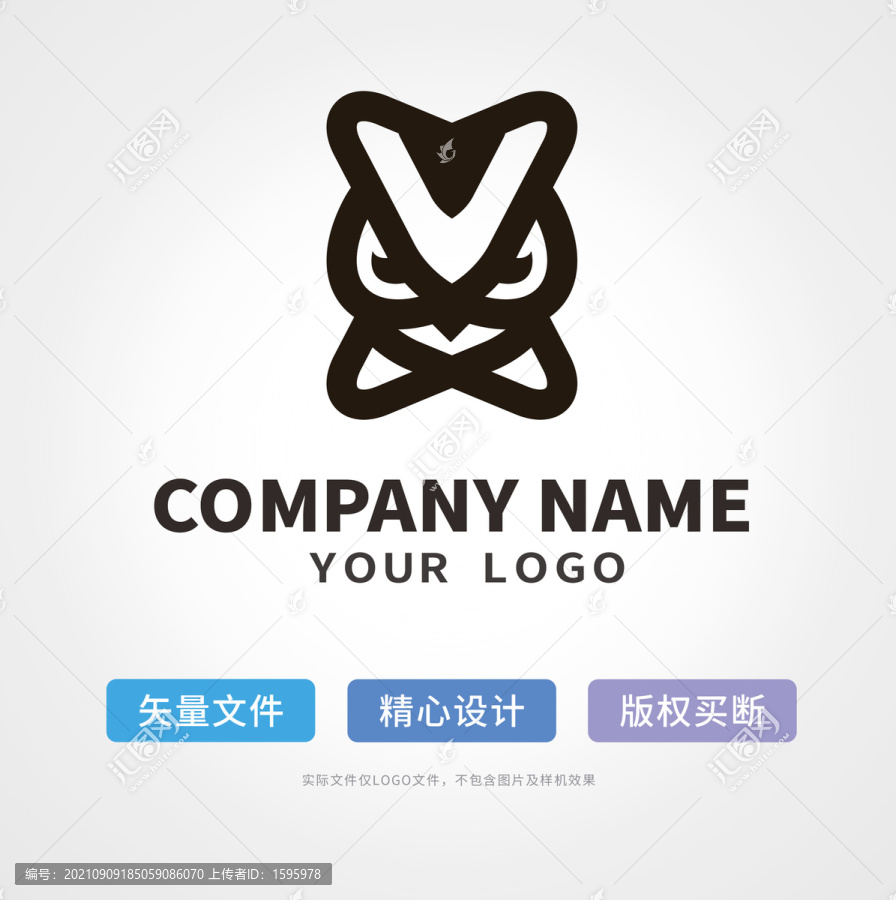 猫头鹰logo