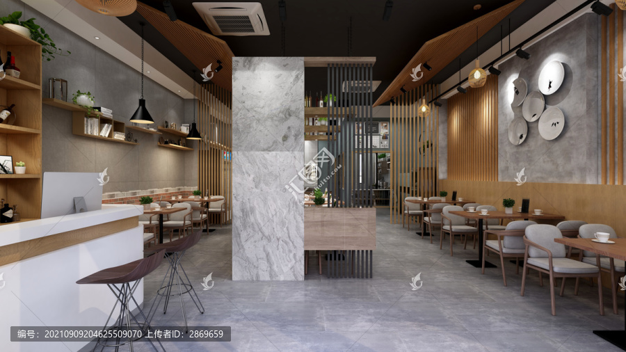 現(xiàn)代燒烤店裝飾裝修設(shè)計效果圖
