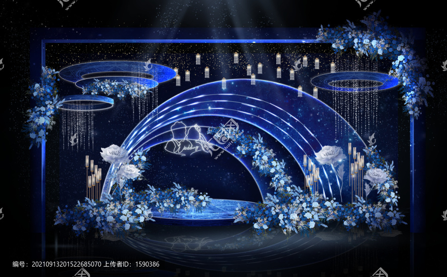 星空婚禮效果圖