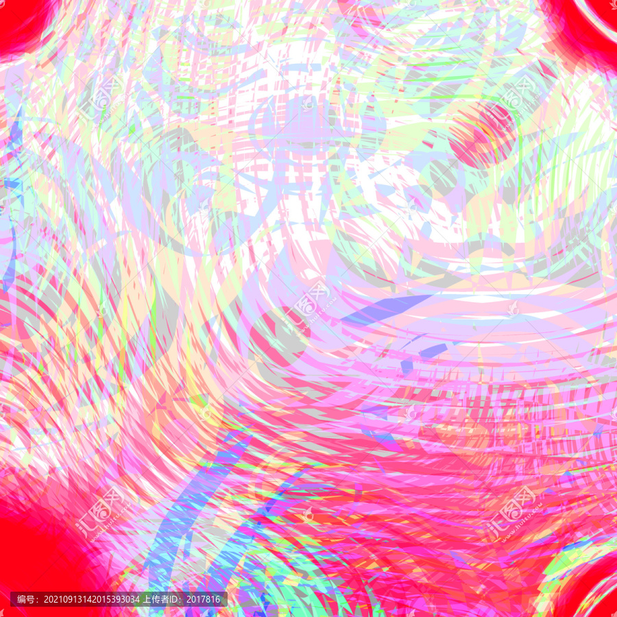 抽象油畫