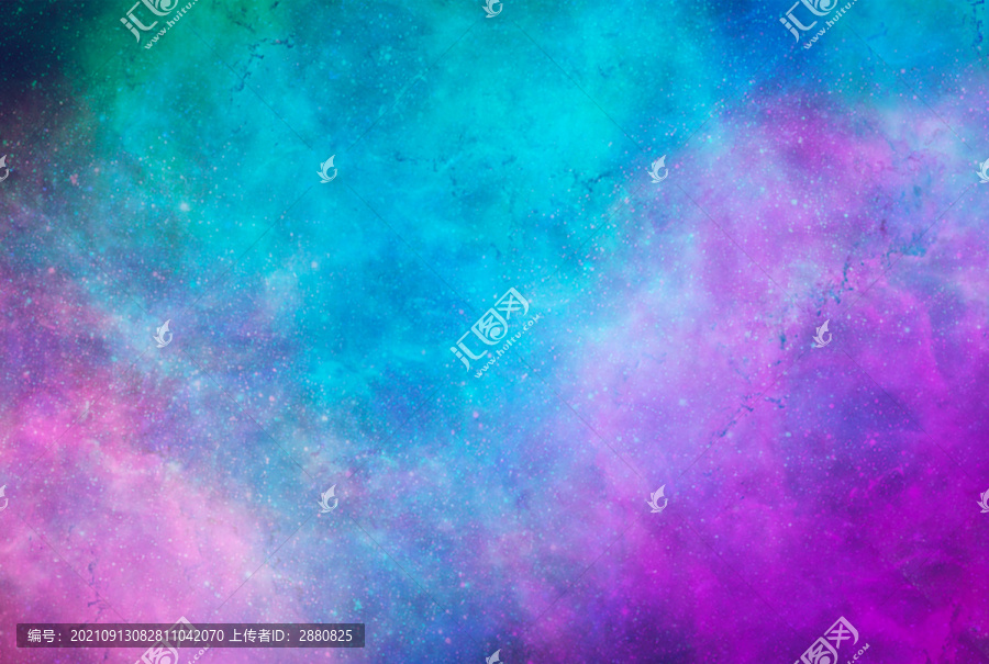 多彩星空背景