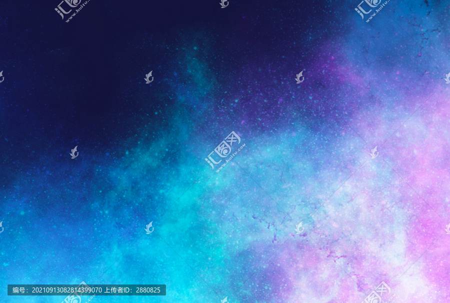 多彩星空背景
