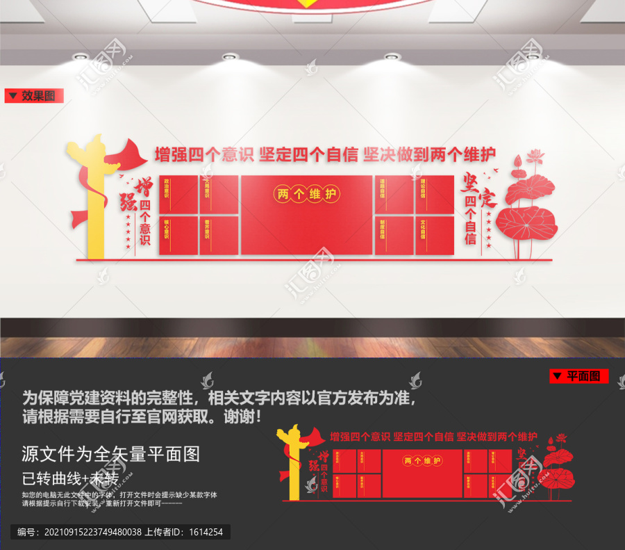 四個意識2四個自信兩個維護