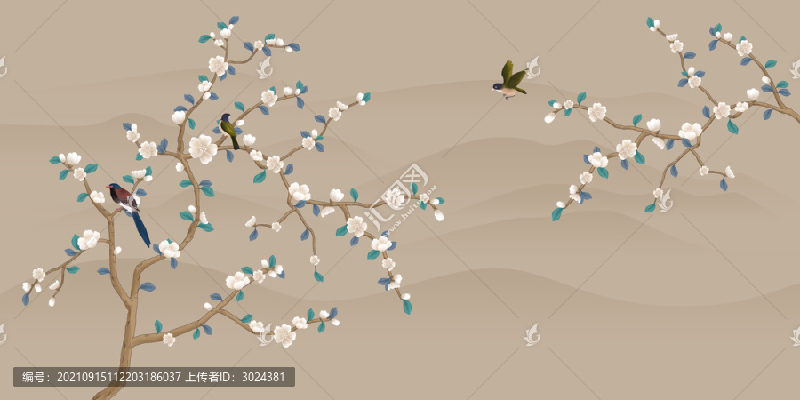 工筆花鳥
