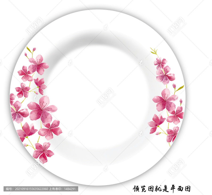 小清新手繪花