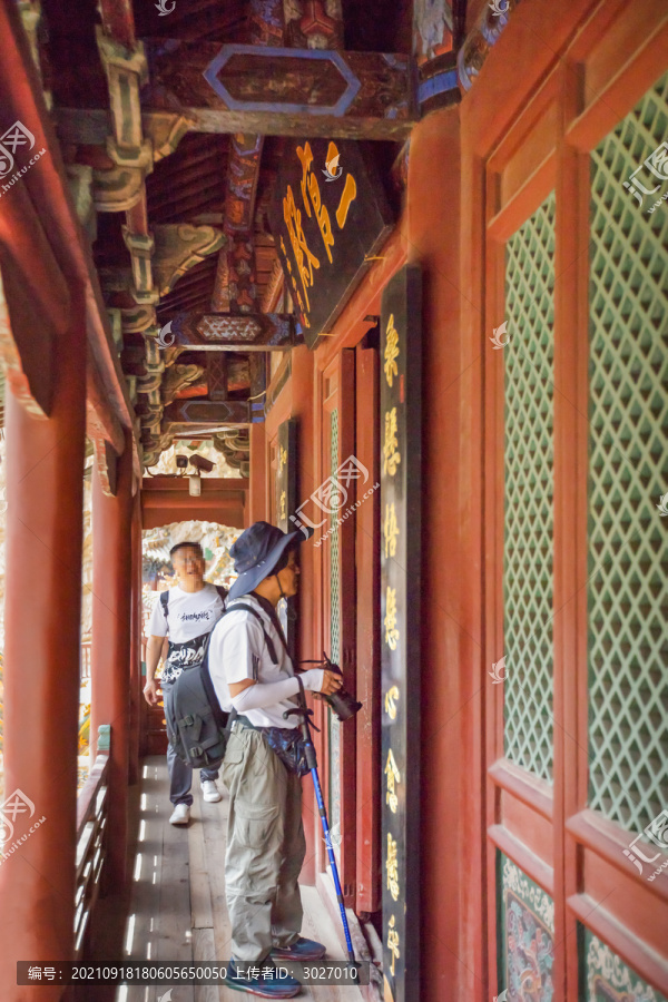 悬空寺三官殿