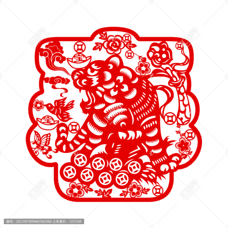 壬寅年春虎