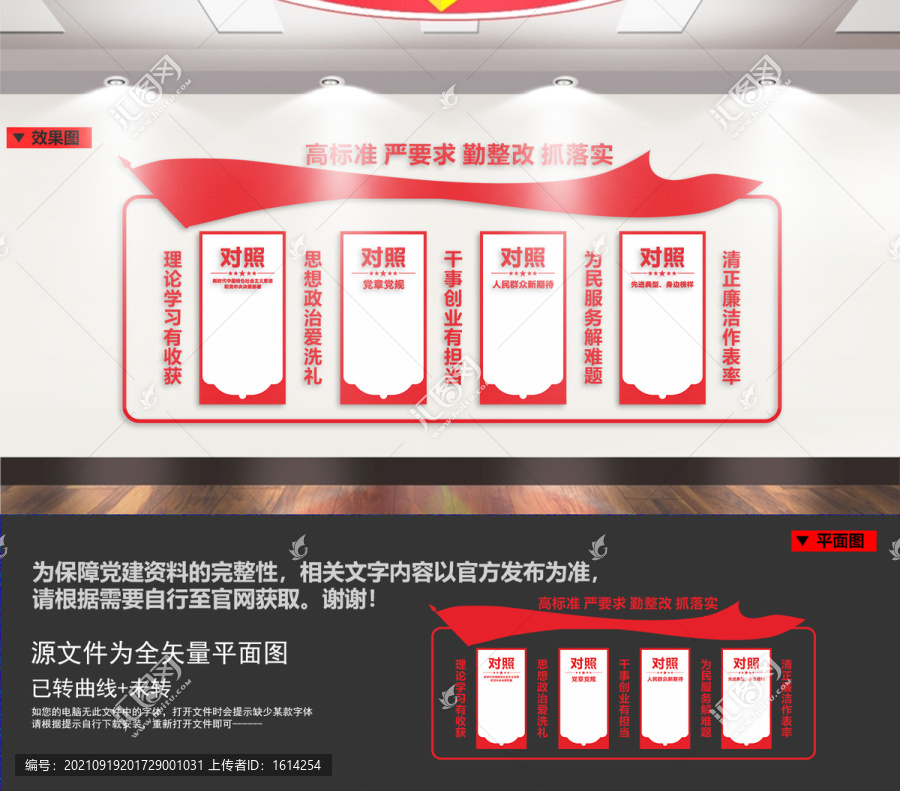 四個對照