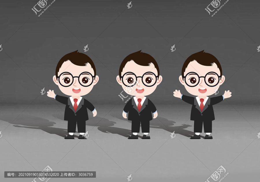 西裝男孩