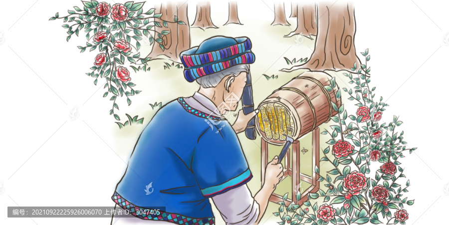 采蜂蜜