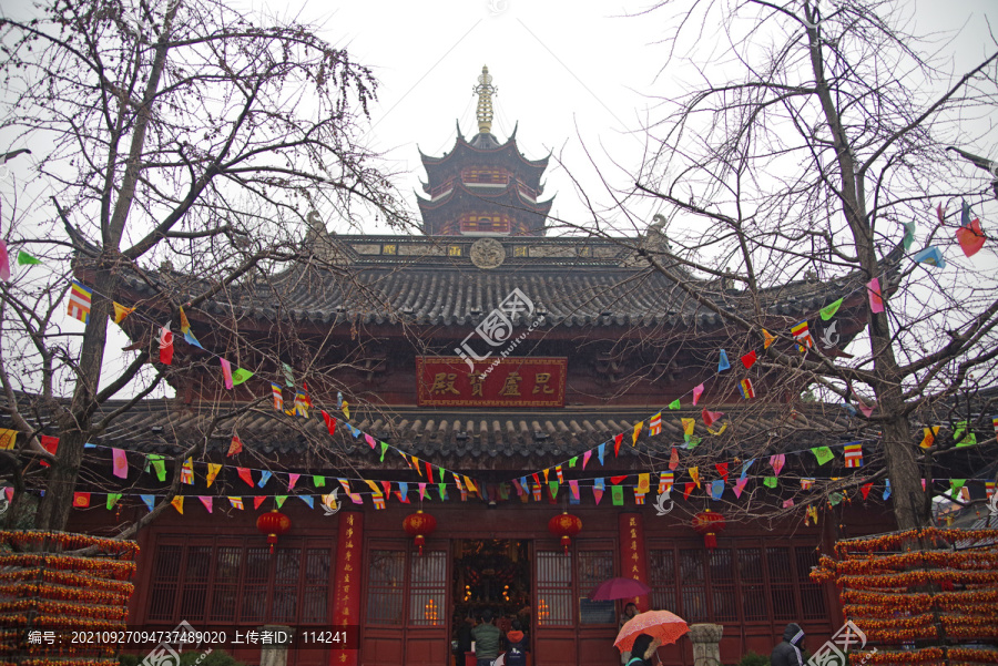 南京古鸡鸣寺古建筑群