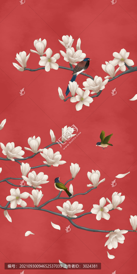 工筆花鳥畫