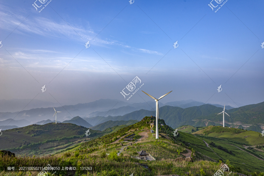 浙江东阳东白山风力发电机