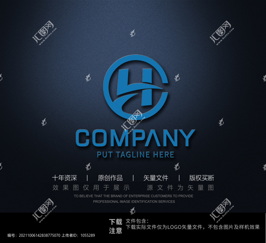H字母logo