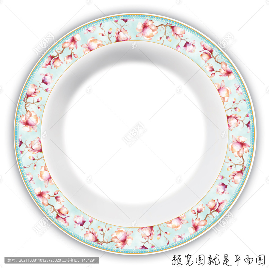 餐具花面