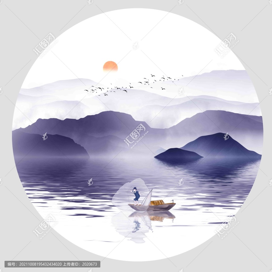 禪意山水畫(huà)
